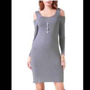 Sexy Long Sleeve T-Shirt Dress